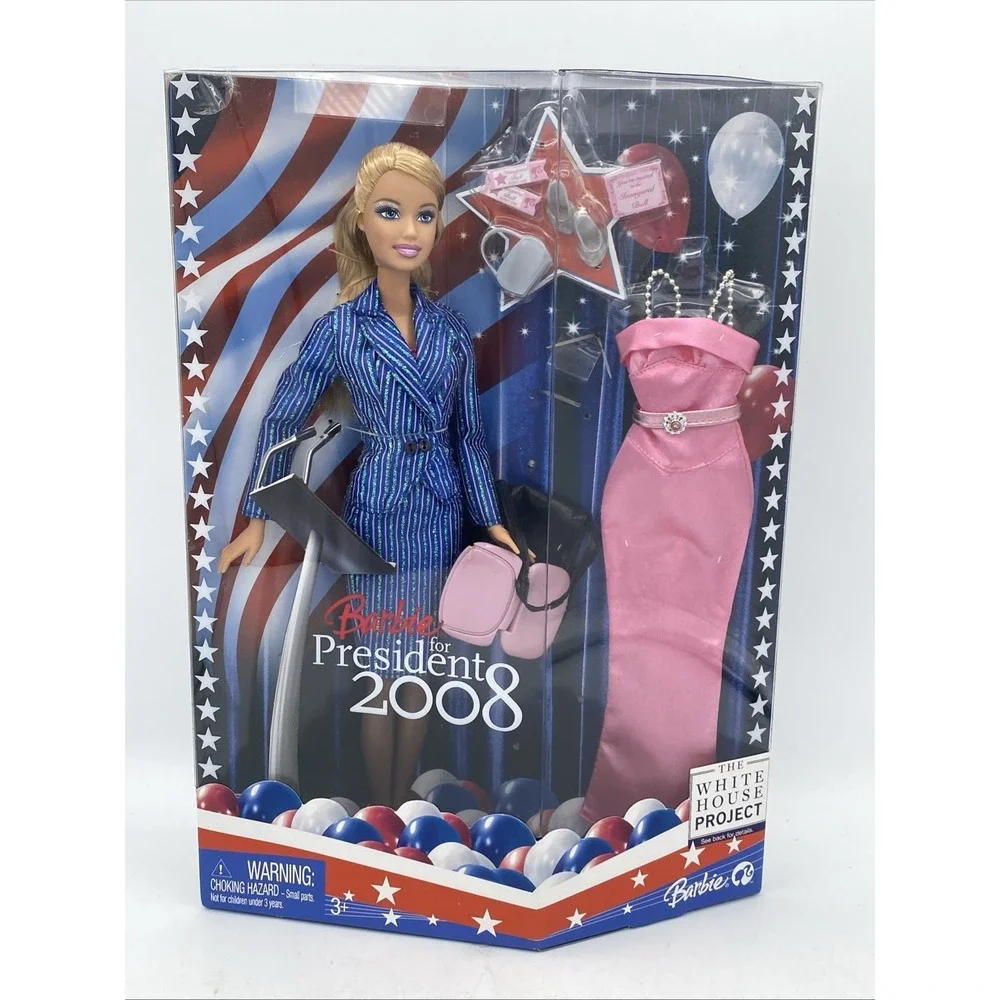 Mattel Barbie For President 2008 New in Box